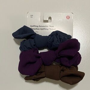 Lululemon - Uplifting  Scrunchie *Bow - NWT